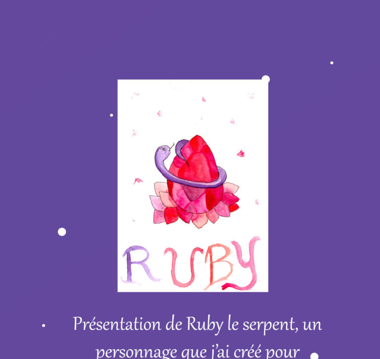 Template de mon article sur le personnage de Ruby.